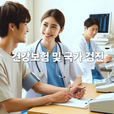 건강보험 및 국가검진 적용