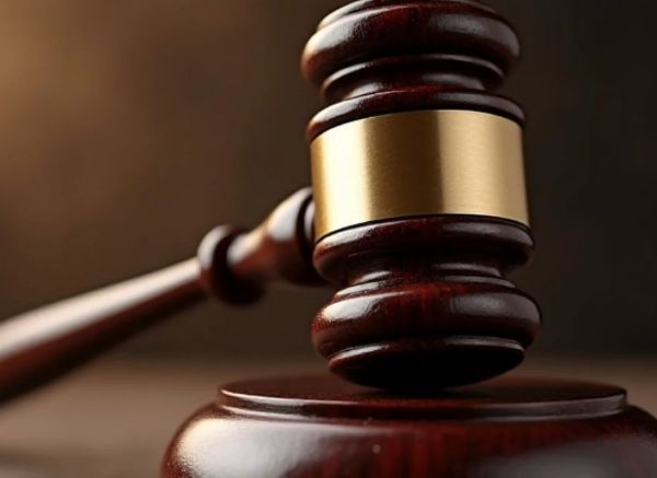 판결을 의미하는 법봉