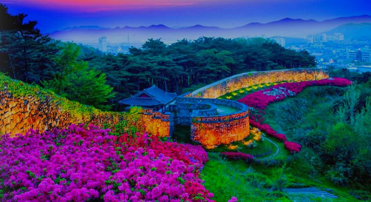 고창읍성의 아름다운 야경. [ⓒ한국관광 콘텐츠랩]