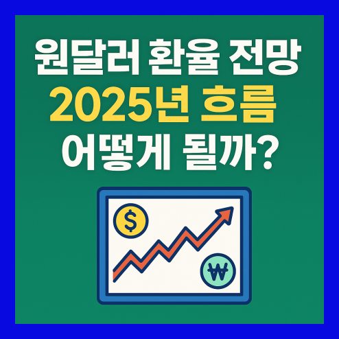 원달러 환율 전망 2025년 핵심 흐름 총정리