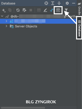 데이터베이스에서-QL-아이콘을-클릭한다.