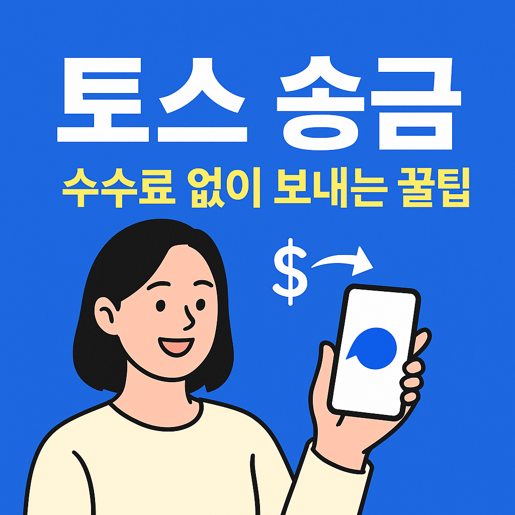 토스 무료 송금 방법 알아보기! 수수료 없는 송금 조건, 절차, 꿀팁까지 정리한 실속 가이드.
