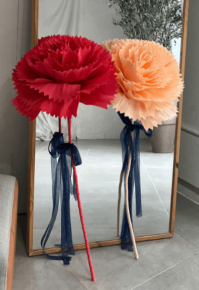 대왕 카네이션 꽃다발