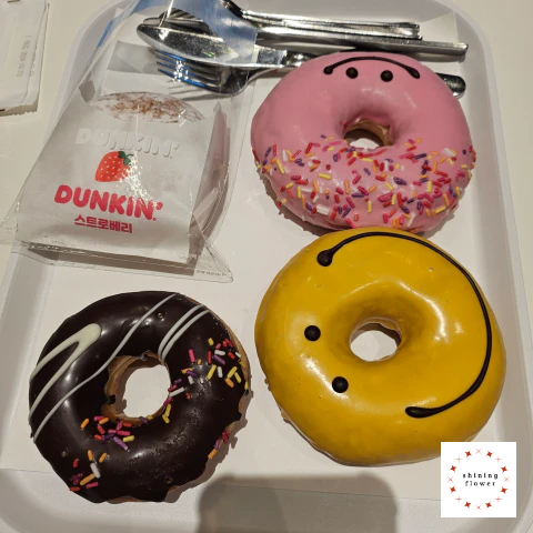 던킨도너츠-도넛 4종