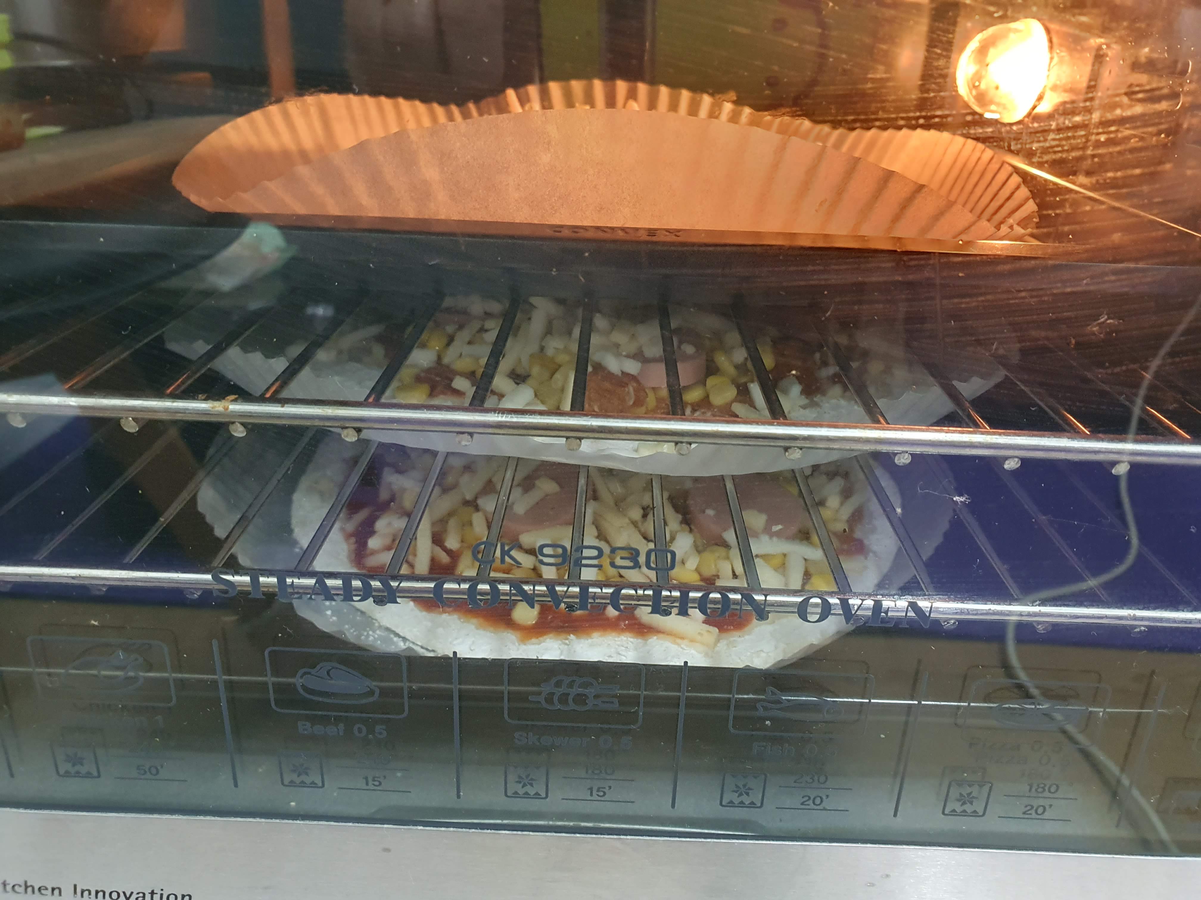 피자 만들 때 오븐온도