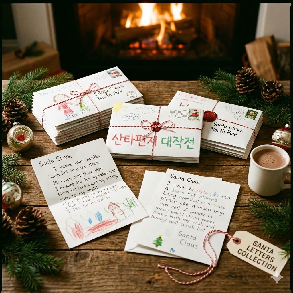아이에게 감동 주는 산타 편지 10종