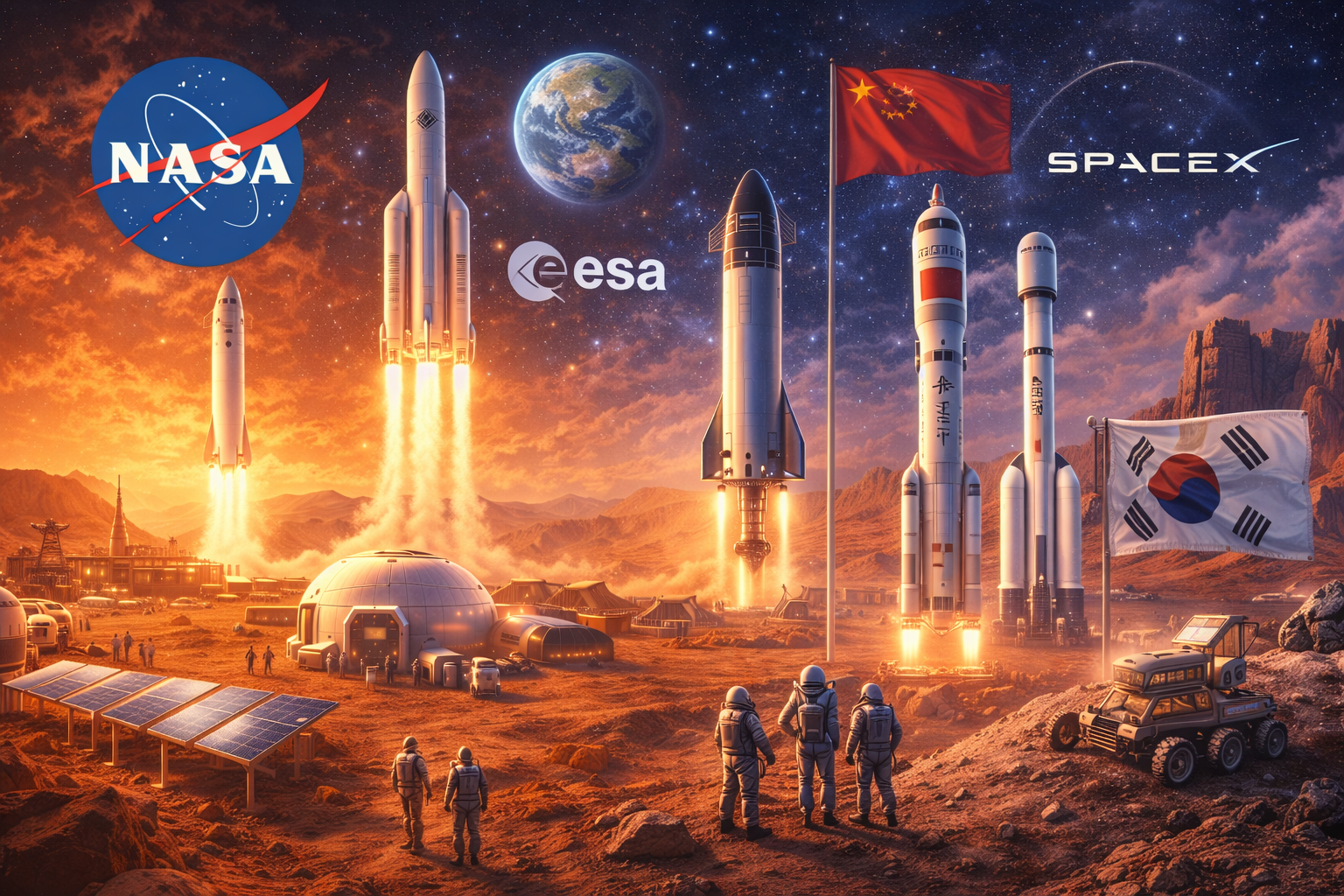 우주 탐사의 미래와 경쟁