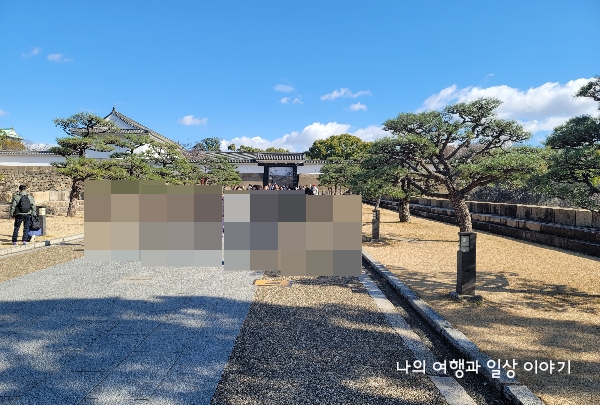 오사카성-입구