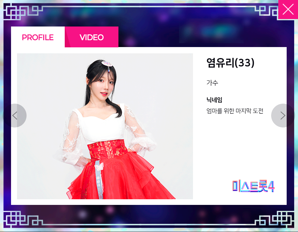 미스트롯4 참가자