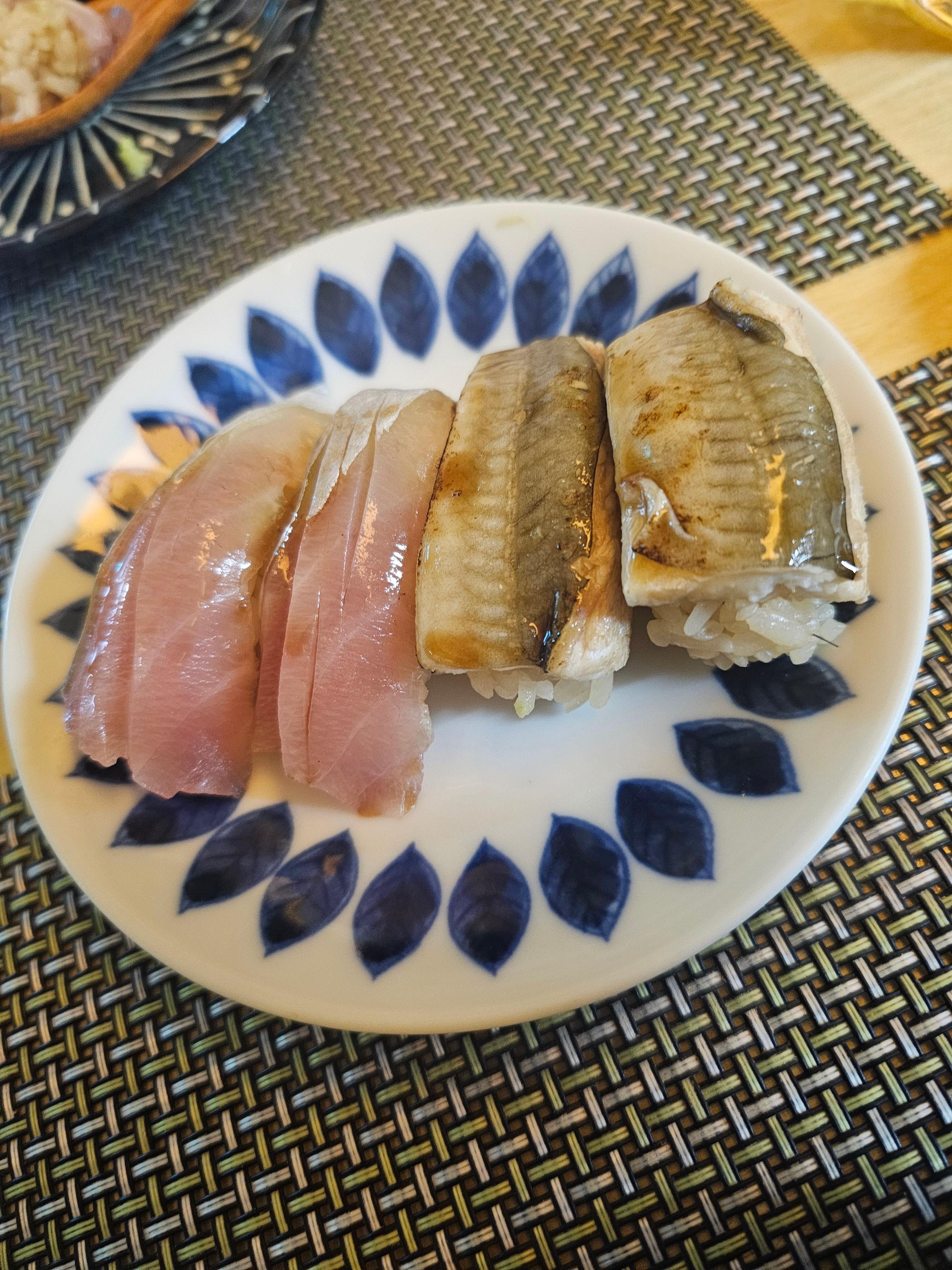 참치초밥, 장어초밥