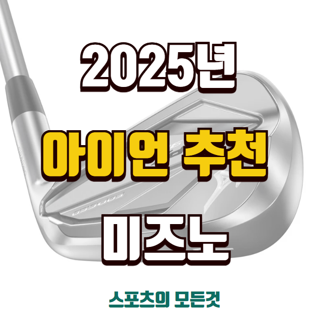 미즈노 아이언 추천