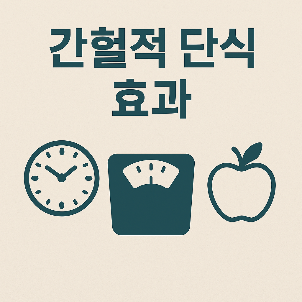 간헐적 단식 효과