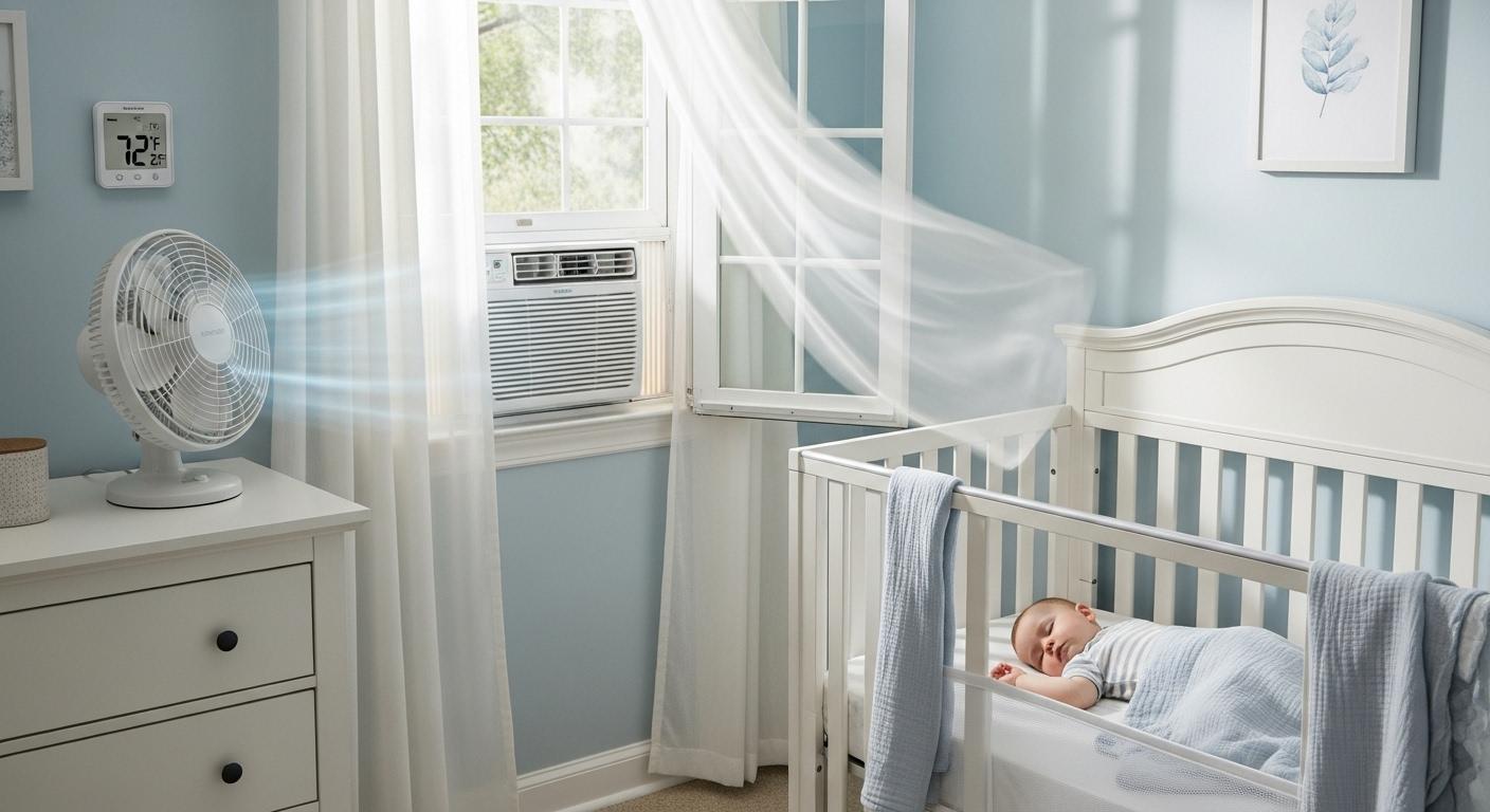 아기방 냉방