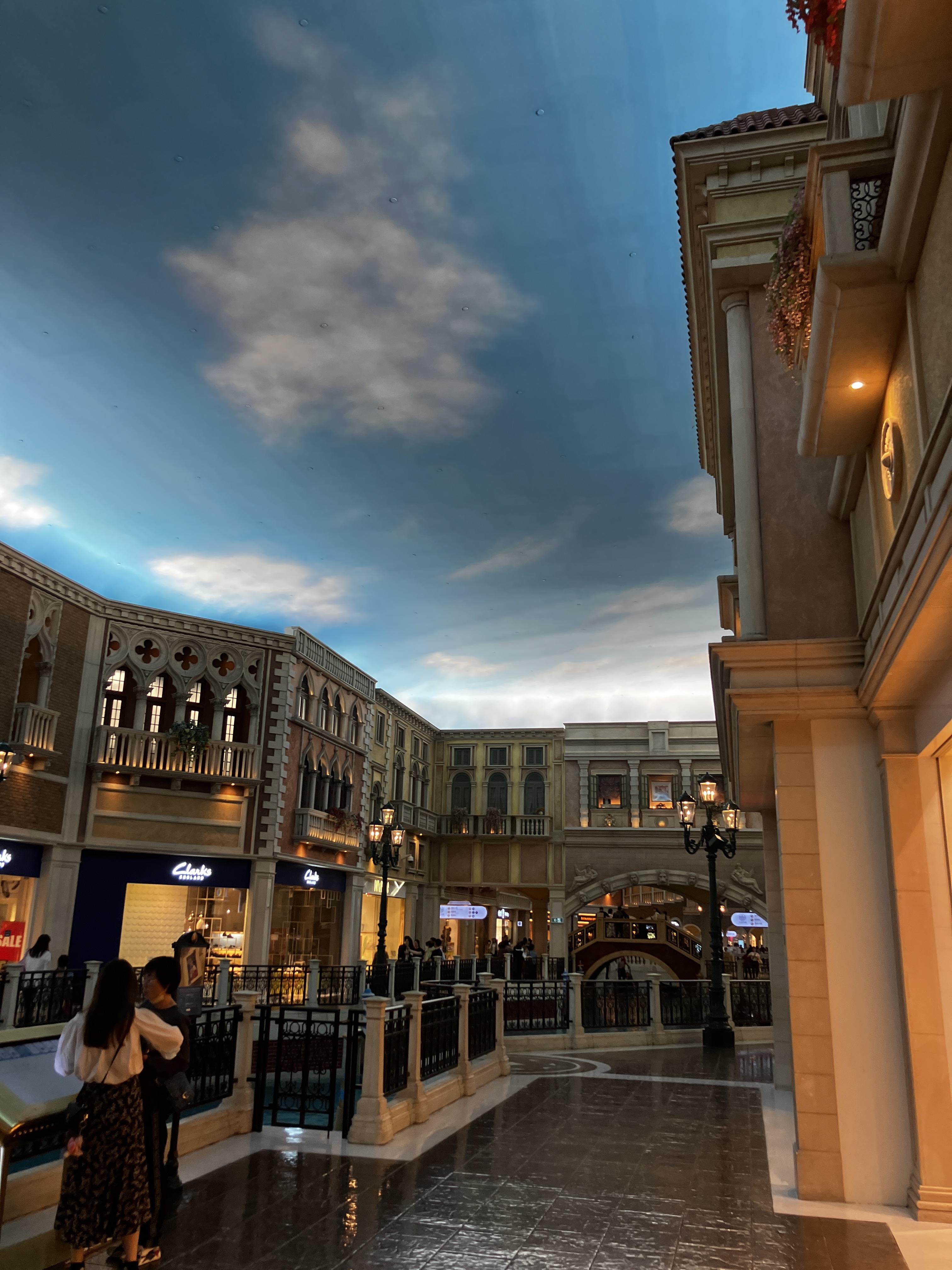 마카오 베네시안 실내운하