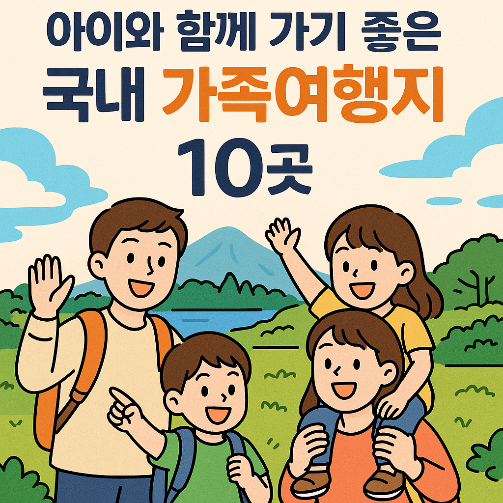 아아와 함께 가기 좋은 국내 가족여행지 10곳 관련사진