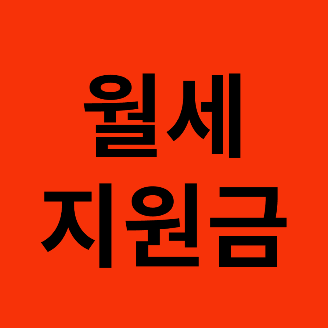 2025 청년 월세 지원금 신청하기