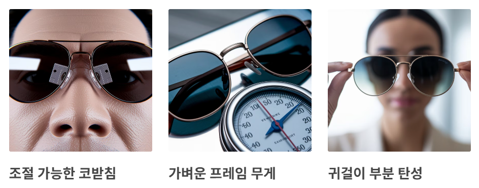 착용감과 무게