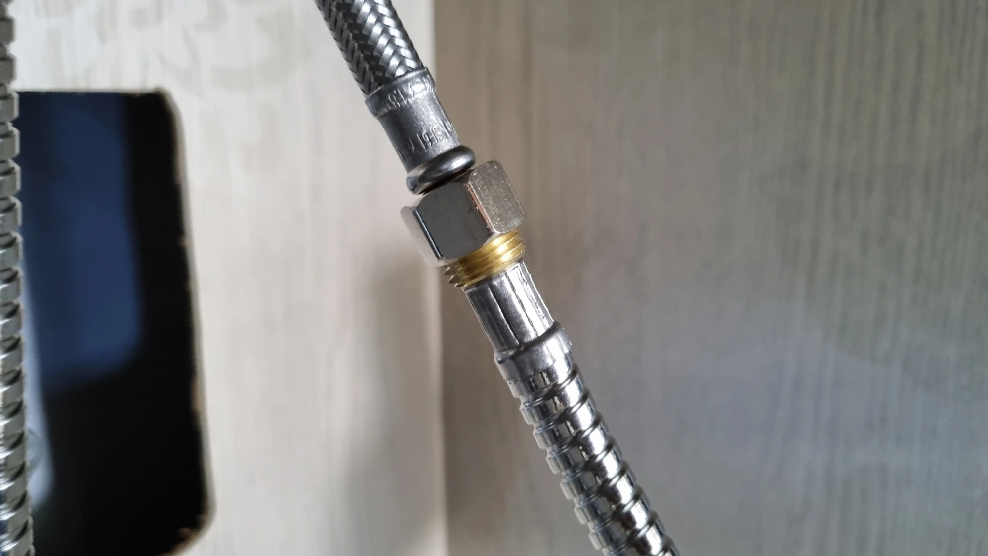 호스 연결 모습