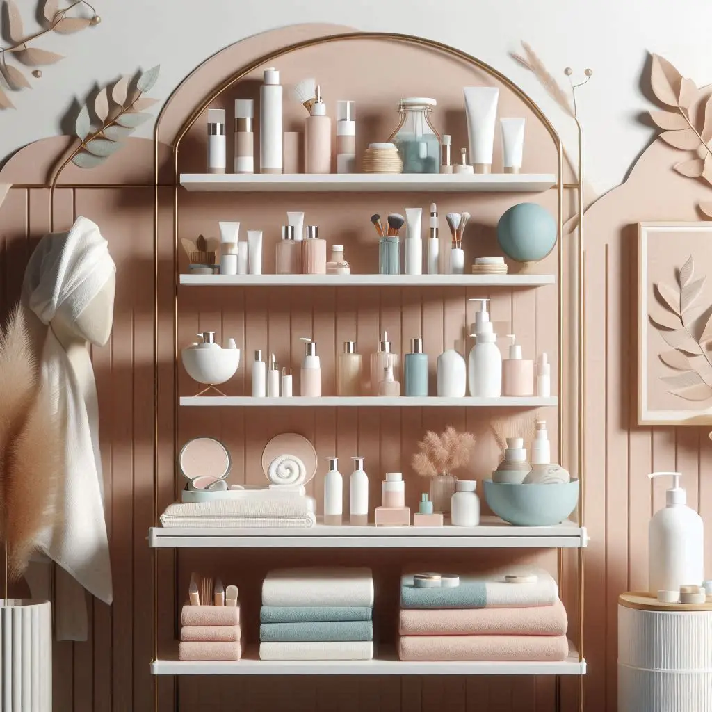 피부,체형관리 샵 배경