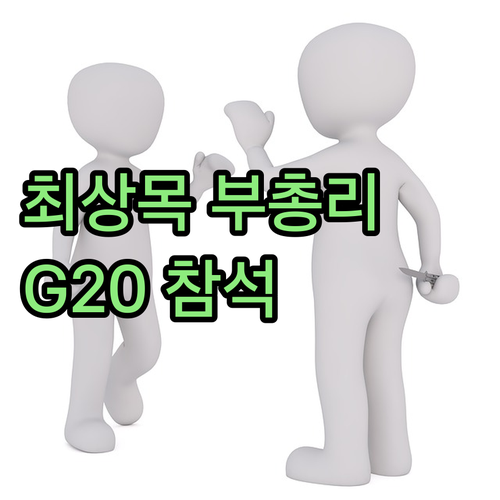 최상목 부총리 G20 재무장관회의 참
