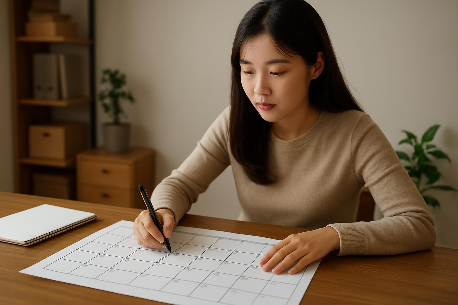 한 달 콘텐츠 일정표 만들기: 실무 중심 월간 플랜 가이드