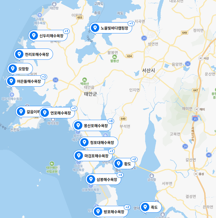 태안-갯벌체험-지도