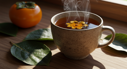 감잎차 (Persimmon Leaf Tea)