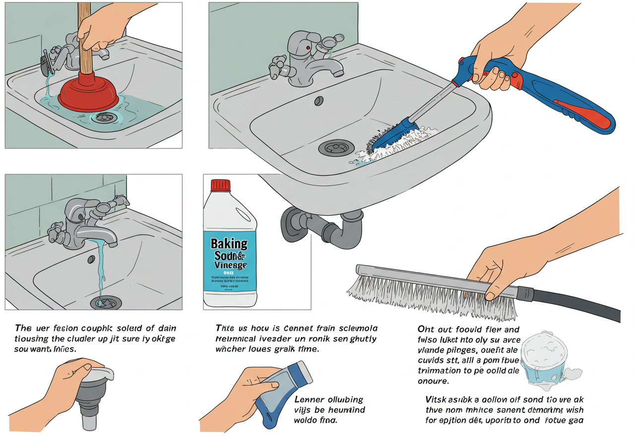 배수구 마개 분리해서 직접 청소해보기