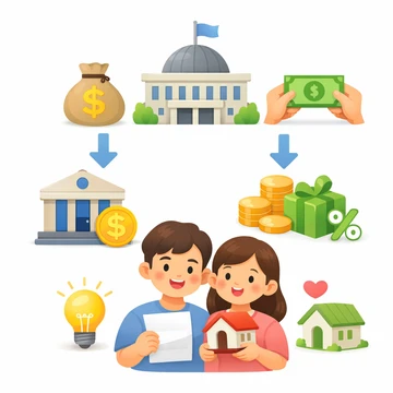 정책 대출 금리가 낮은 이유와 지원 구조 설명7