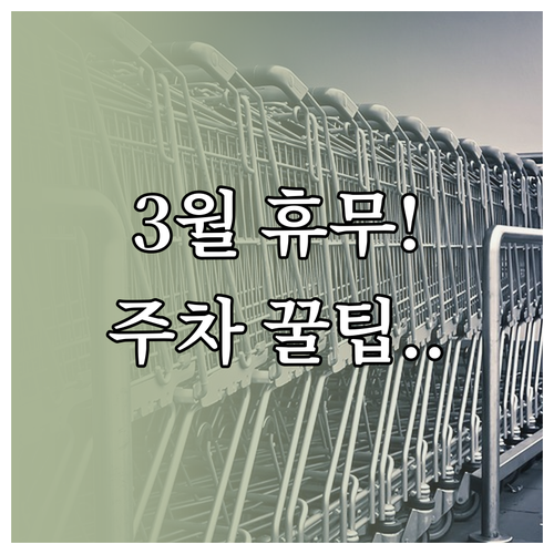 홈플러스 진해점 3월 쉬는 날 안내와..