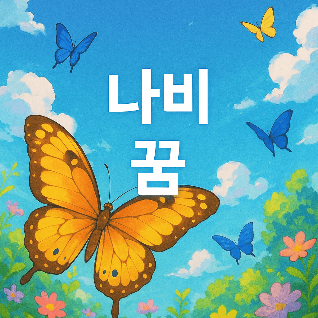 나비 꿈 해몽