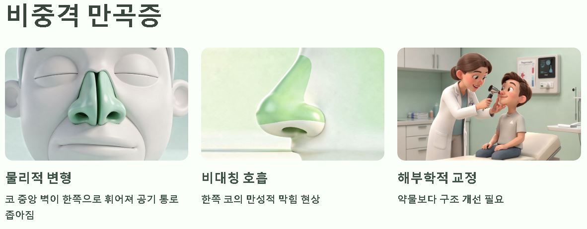 코막힘 원인 알아보기