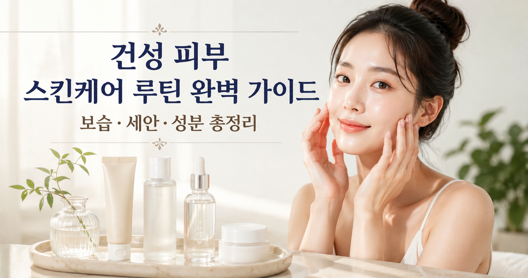 건성 피부 스킨케어