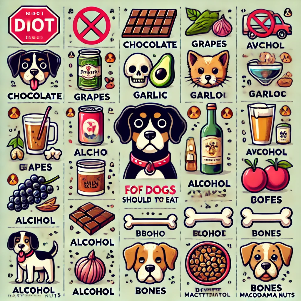 강아지가 먹으면 안되는 음식 관련사진