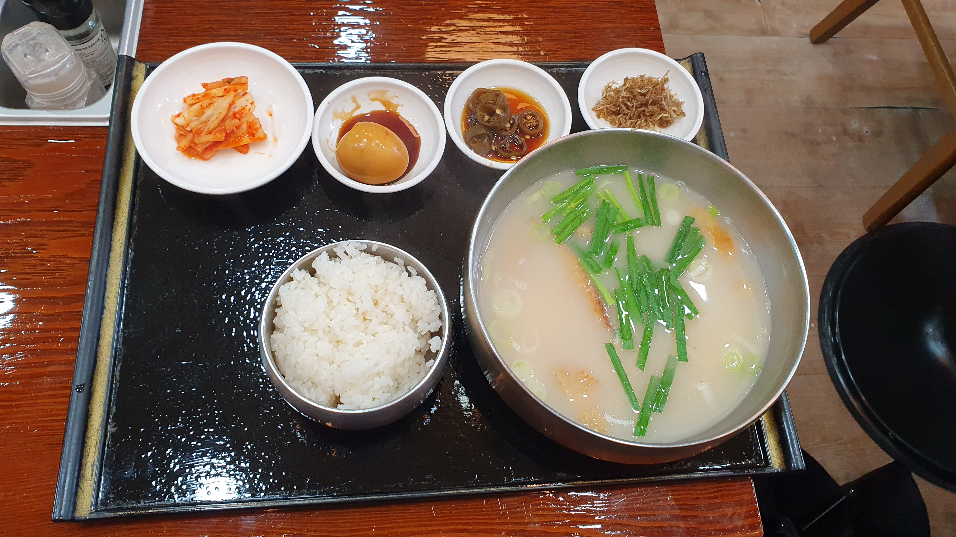 북어국 한상