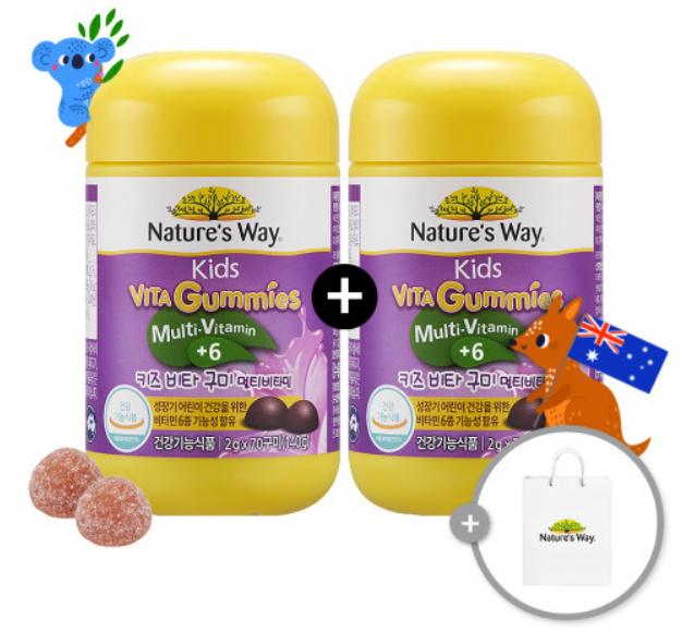 네이처스웨이 키즈 멀티 비타구미