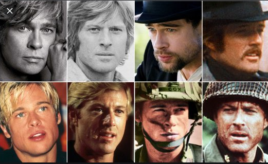 브래드 피트와 로버트 레드퍼드