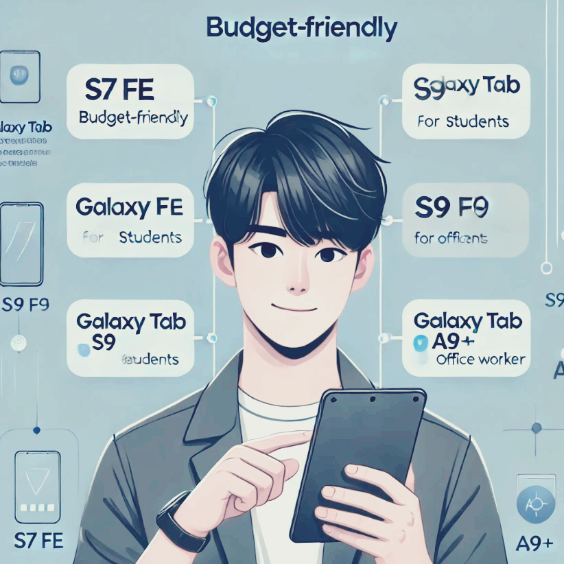 갤럭시탭 가성비 최강 모델은? (학생 &amp; 직장인 추천)