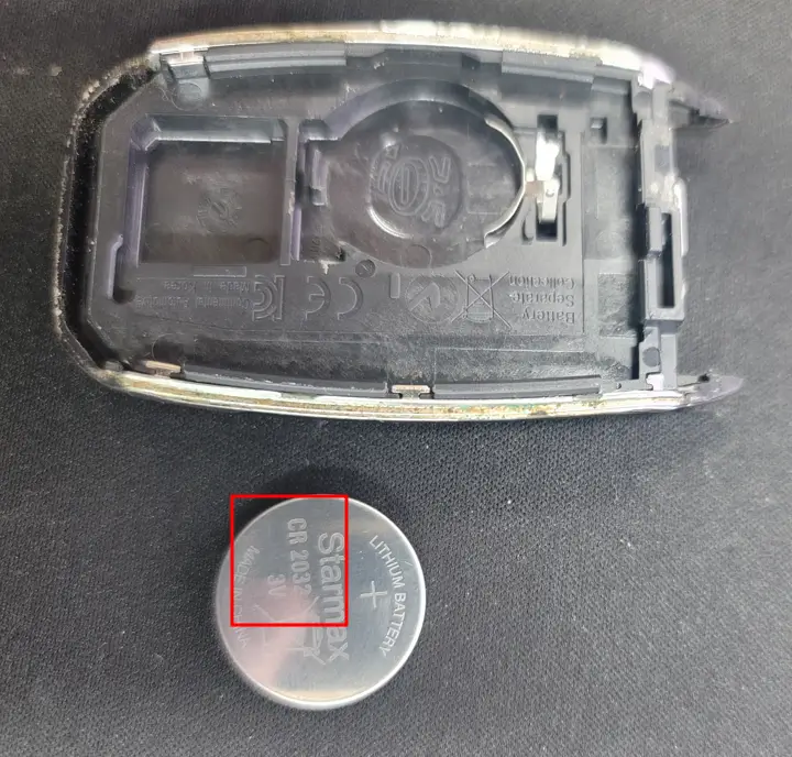 자동차키 배터리 교체방법