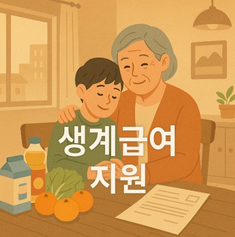 생계급여 A to Z(조건, 신청법, 금액, 주의점)