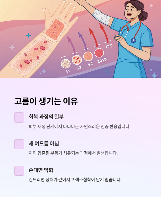 고름이 생기는 이유