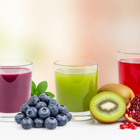 같은 과일이라도 형태에 따라 혈당에 미치는 영향은 크게 다릅니다.