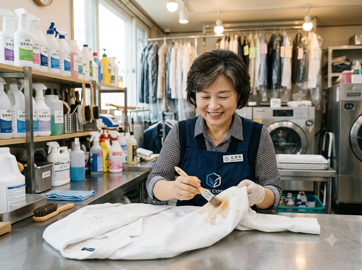 5. 오래된 얼룩과 주의사항