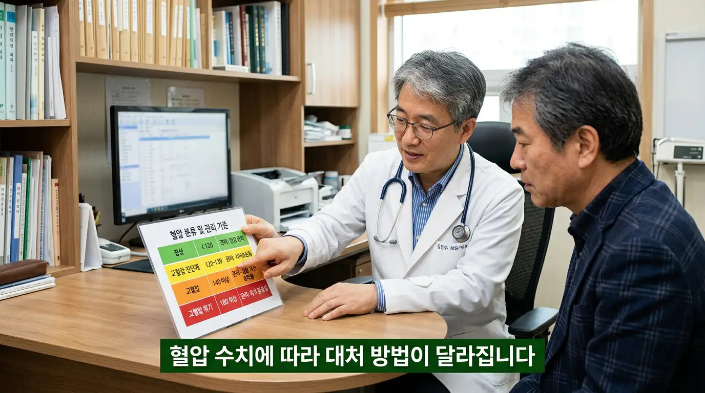 고혈압 뒷골이 땡기는 증상 혈압 수치 아침 혈압 관리 상세