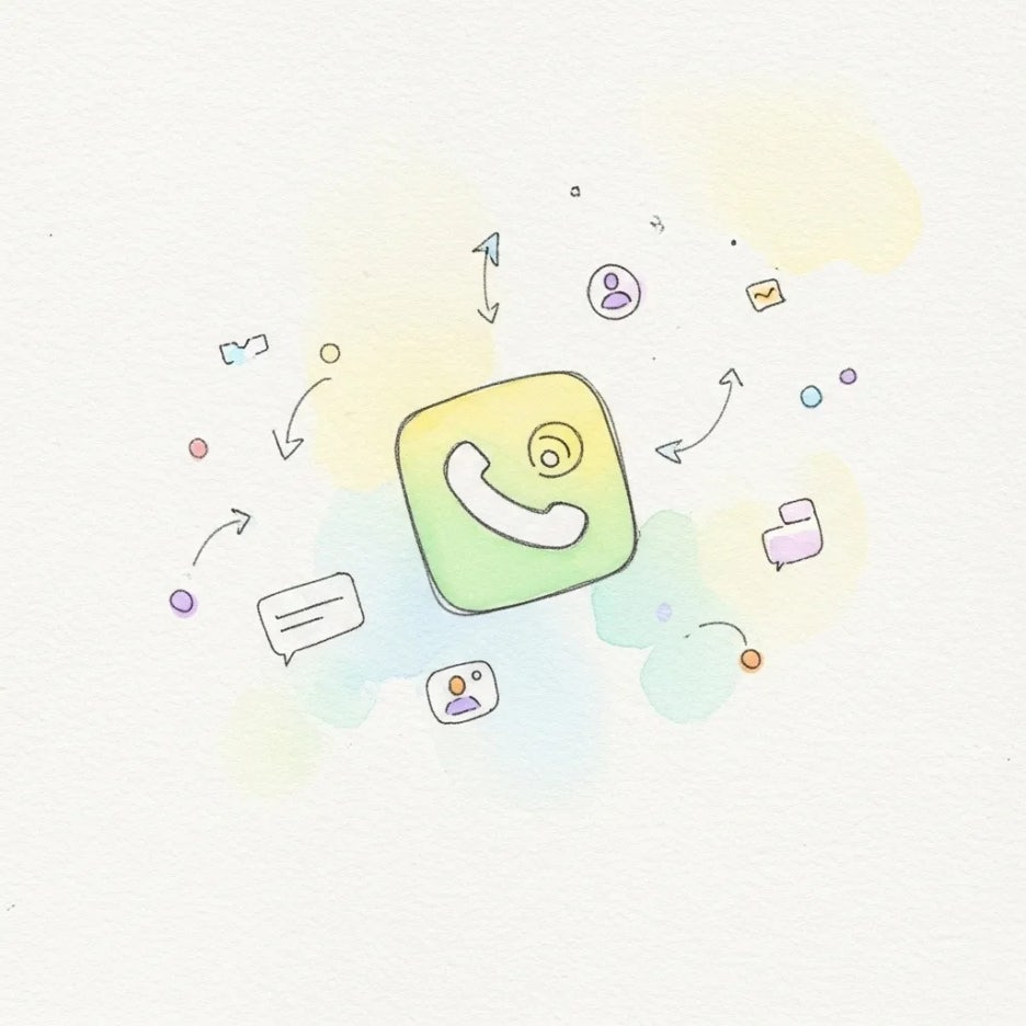 카카오톡에서 활용되는 데이터의 흐름