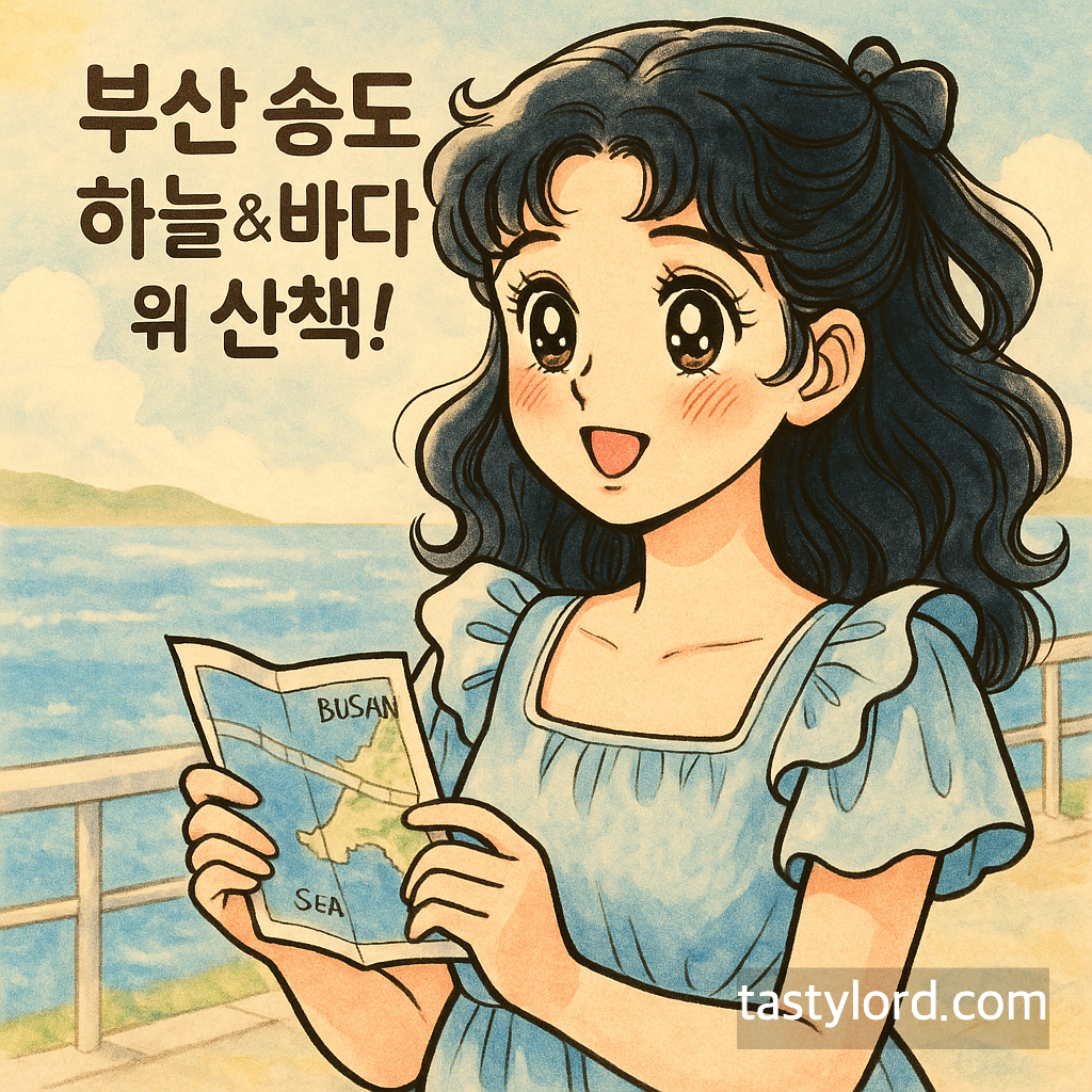 부산 송도 바다 위 짜릿함! 케이블카 & 용궁구름다리 꿀팁