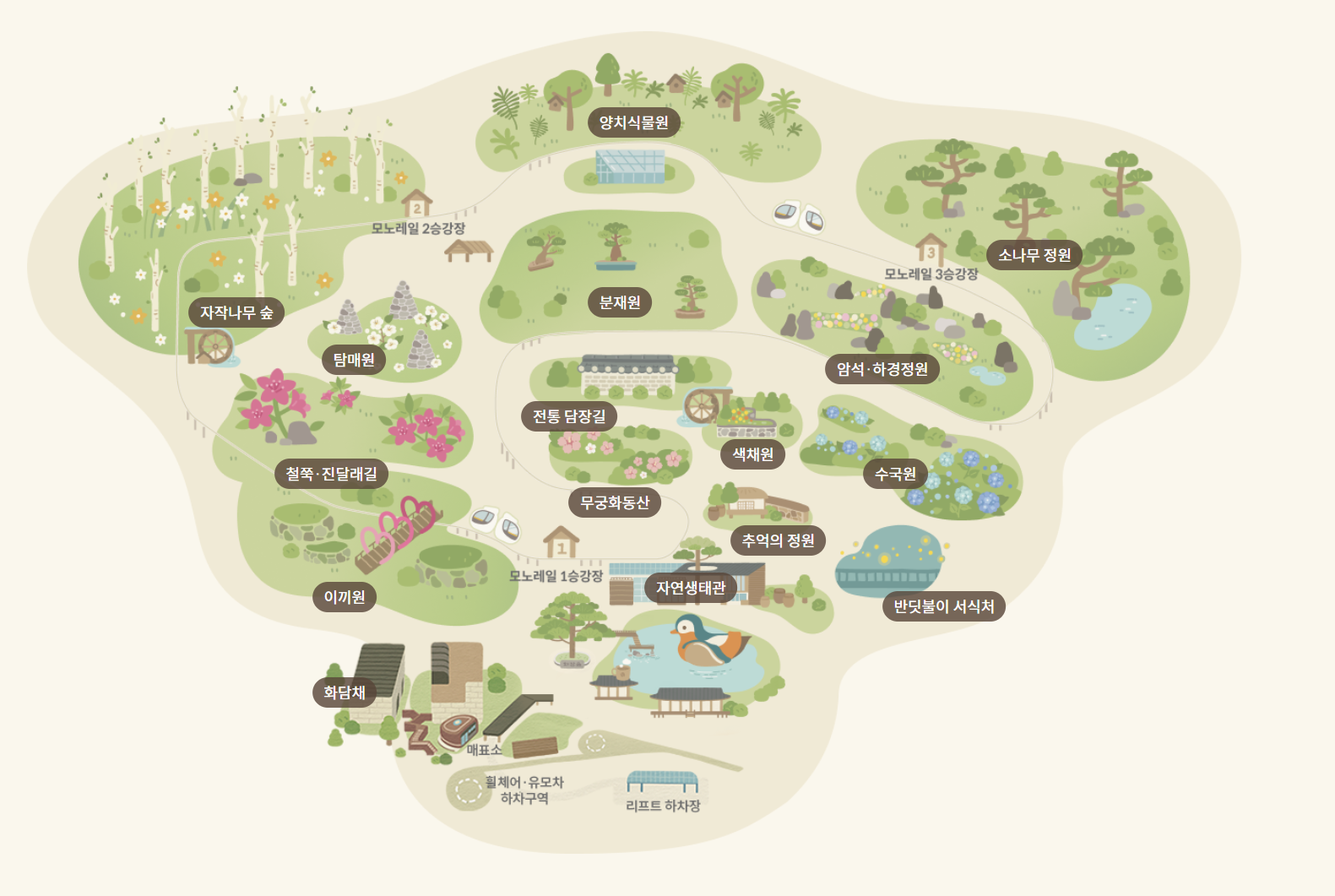 화담숲 예약방법 입장료 모노레일 정보