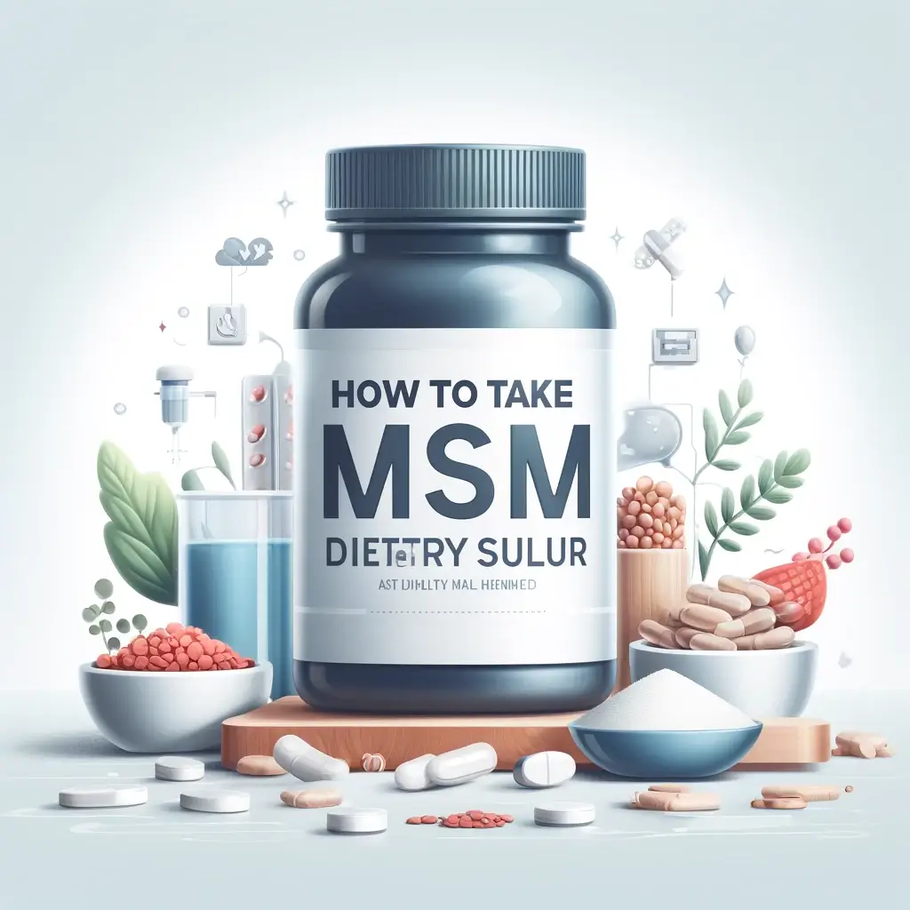 식이유황 MSM 복용법