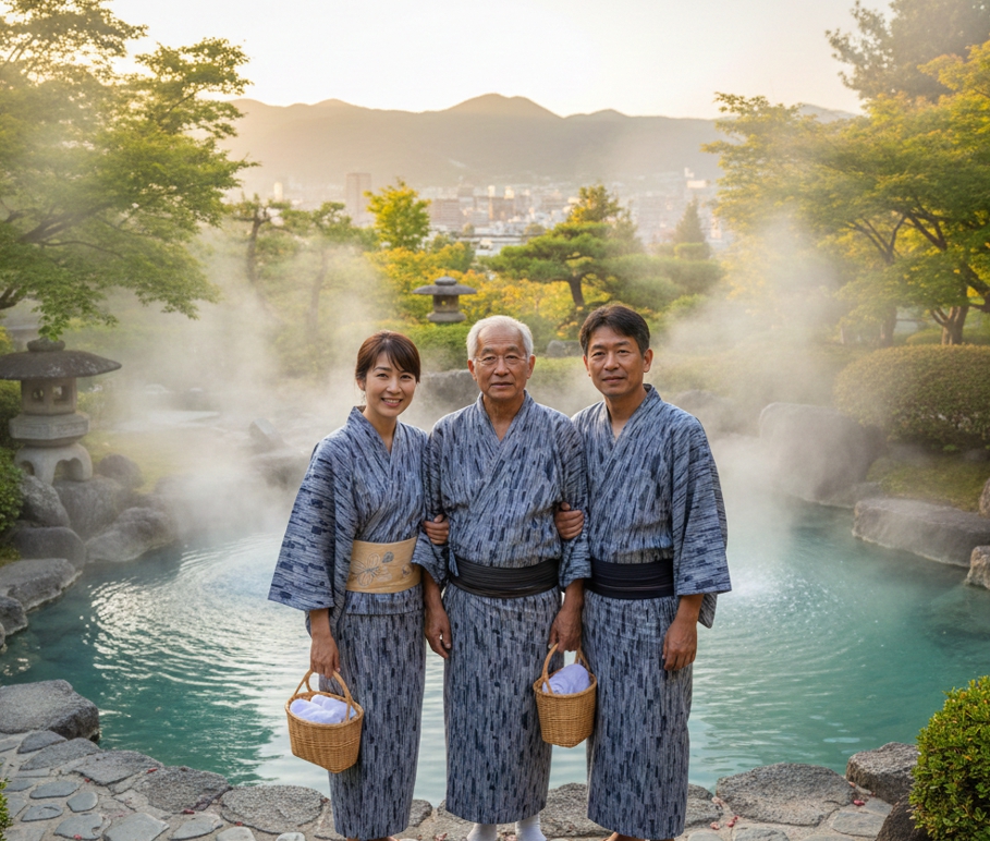 벳푸 온천 효도여행