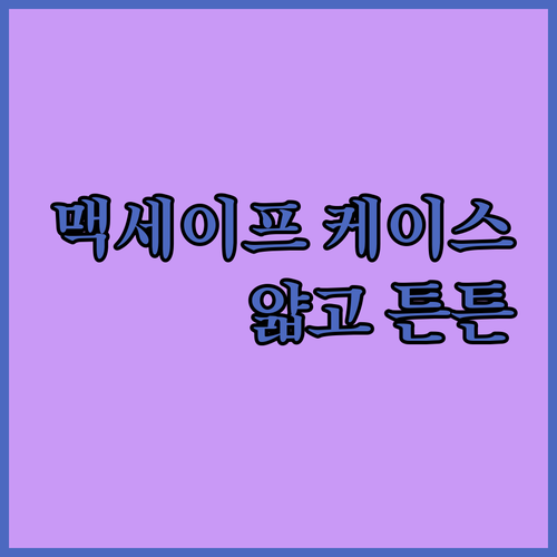 구스페리 맥세이프 케이스 추천 비교 ..